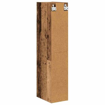 Hangkast Riga Oud Hout 20 x 29,5 x 100 cm Bewerkt hout 7