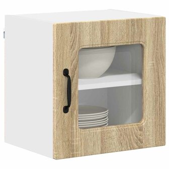 Keukenkast aan de muur met plank Sonoma Eiken 40 x 31 x 40 cm 3