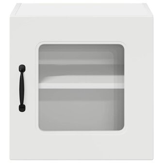 Keukenkast aan de muur met plank Hoogglans wit 40 x 31 x 40 cm 6