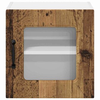 Keukenkast aan de muur Oud Hout 40 x 31 x 40 cm Bewerkt hout 6