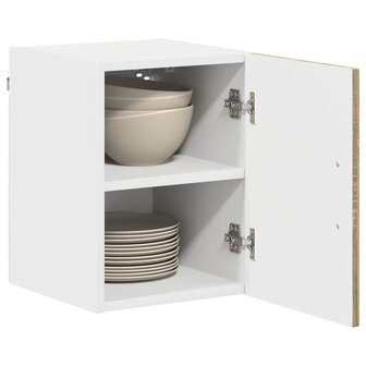 Keukenkast aan de muur met plank Sonoma Eiken 30 x 31 x 40 cm 3