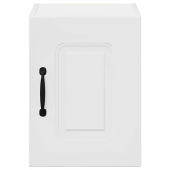 Keukenkast aan de muur met plank Hoogglans wit 30 x 31 x 40 cm 6