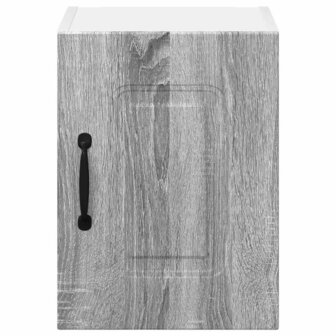 Keukenkast aan de muur met plank Grijs Sonoma 30 x 31 x 40 cm 6