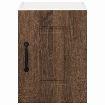 Keukenkast aan de muur Bruin Eiken 30 x 31 x 40 cm Bewerkt hout 6