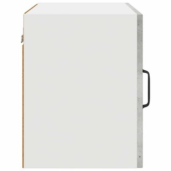 Keukenkast aan de muur Beton Grijs 50 x 31 x 40 cm Bewerkt hout 7
