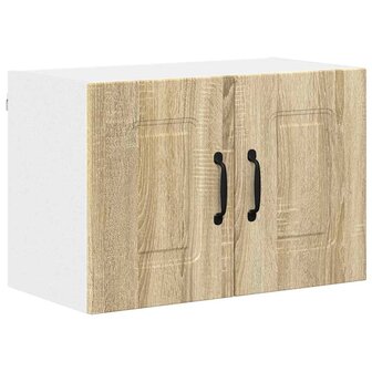 Keukenkast aan de muur met plank Sonoma Eiken 60 x 31 x 40 cm 2