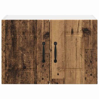 Keukenkast aan de muur Oud Hout 60 x 31 x 40 cm Bewerkt hout 6