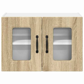 Keukenkast aan de muur met plank Sonoma Eiken 60 x 31 x 40 cm 6