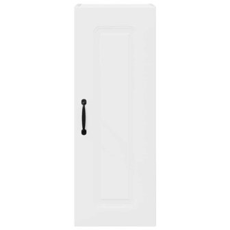 Keukenkast aan de muur Wit 30 x 31 x 80 cm Bewerkt hout 6