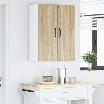 Keukenkast aan de muur met plank Sonoma Eiken 30 x 31 x 80 cm 4