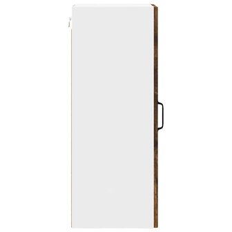 Keukenkast aan de muur met plank Gerookt eiken 30 x 31 x 80 cm 7