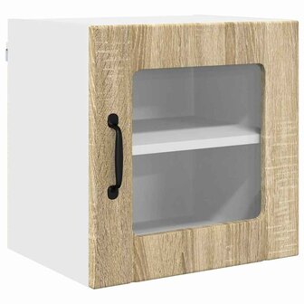 Keukenkast aan de muur met plank Sonoma Eiken 40 x 31 x 40 cm 2