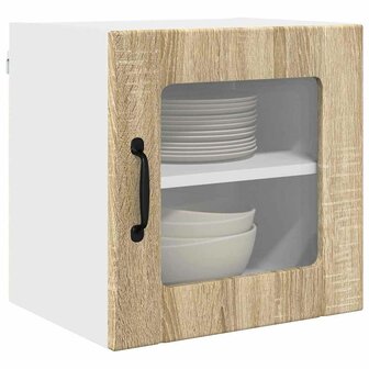 Keukenkast aan de muur met plank Sonoma Eiken 40 x 31 x 40 cm 3