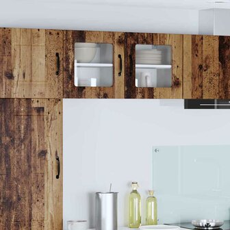Keukenkast aan de muur Oud Hout 40 x 31 x 40 cm Bewerkt hout 1