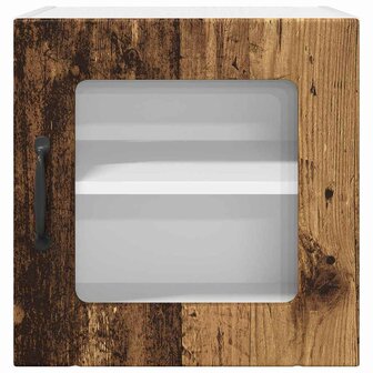 Keukenkast aan de muur Oud Hout 40 x 31 x 40 cm Bewerkt hout 6