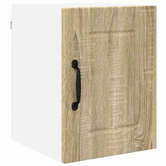 Keukenkast aan de muur met plank Sonoma Eiken 30 x 31 x 40 cm 2