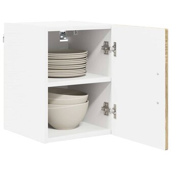Keukenkast aan de muur met plank Sonoma Eiken 30 x 31 x 40 cm 3