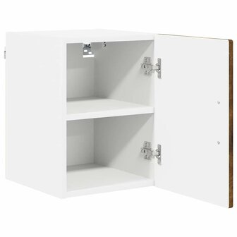 Keukenkast aan de muur met plank Gerookt eiken 30 x 31 x 40 cm 5