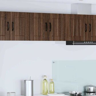 Keukenkast aan de muur Bruin Eiken 30 x 31 x 40 cm Bewerkt hout 1
