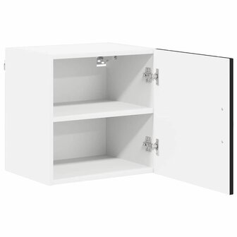 Keukenkast aan de muur Zwart 40 x 31 x 40 cm Bewerkt hout 5