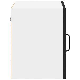 Keukenkast aan de muur Zwart 40 x 31 x 40 cm Bewerkt hout 7