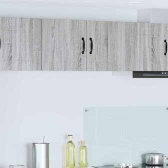 Keukenkast aan de muur met plank Grijs Sonoma 40 x 31 x 40 cm 1