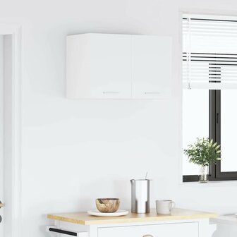 Hangkast met plank Riga Wit 30 x 31 x 40 cm Bewerkt hout 4