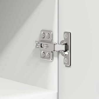 Hangkast met plank Riga Wit 30 x 31 x 40 cm Bewerkt hout 9