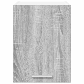 Hangkast Riga Grijs Sonoma en Wit 30 x 31 x 40 cm Bewerkt hout 6