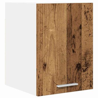 Hangkast Riga Oude Hout en Wit 30 x 31 x 40 cm Bewerkt hout 2