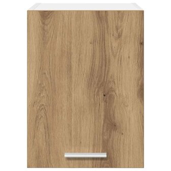 Hangkast Riga Ambachtelijke Eik en Wit 30 x 31 x 40 cm 6