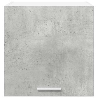 Hangkast Riga Beton Grijs en Wit 40 x 31 x 40 cm Bewerkt hout 6