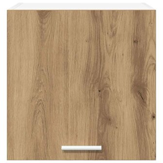 Hangkast Riga Ambachtelijke Eik en Wit 40 x 31 x 40 cm 6