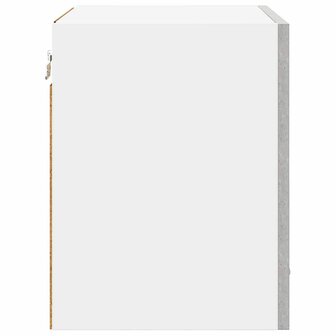 Hangkast Riga Beton Grijs 40 x 31 x 40 cm Bewerkt hout 7