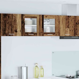 Hangkast met plank Riga Oud Hout 40 x 31 x 40 cm Bewerkt hout 1