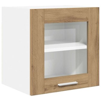 Hangkast Riga Artisan Eiken 40 x 31 x 40 cm Bewerkt hout 2