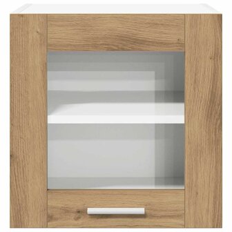 Hangkast Riga Artisan Eiken 40 x 31 x 40 cm Bewerkt hout 6