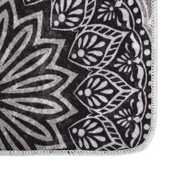 Vloerkleed wasbaar anti-slip 80x150 cm meerkleurig 3