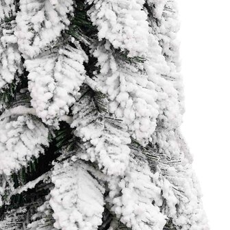 Kunstkerstboom met verlichting en sneeuw 60 LED&amp;apos;s 120 cm 6