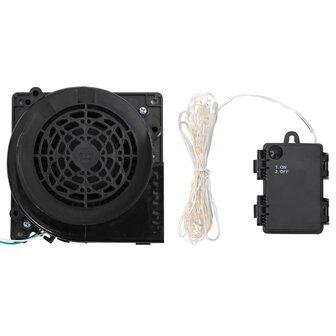 Sneeuwpop met LED&amp;apos;s opblaasbaar 455 cm 9