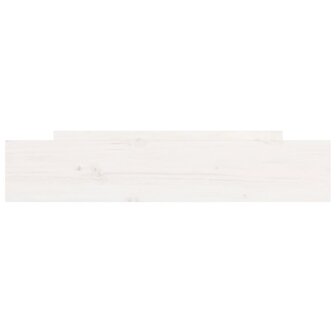 Bedlades 2 st massief grenenhout wit 4