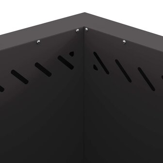 Vuurkorf Zwart 58 x 58 x 51 cm Staal 7