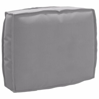 Palletkussen voor rugleuning Grijs 50 x 40 x 12 cm Oxford stof 1