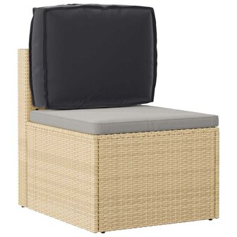 Palletkussen voor rugleuning Zwart 50 x 40 x 12 cm Oxford stof 2