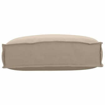 Palletkussen voor rugleuning Taupe 50 x 40 x 12 cm Oxford stof 4