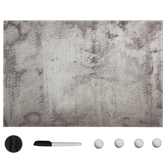Magneetbord wandmontage 60x40 cm glas 1