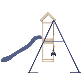 Speelhuis massief grenenhout 5