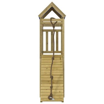 Speelhuis ge&iuml;mpregneerd grenenhout 3