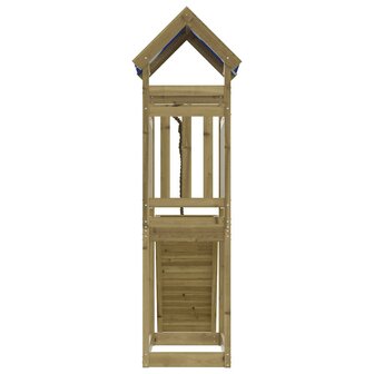 Speelhuis ge&iuml;mpregneerd grenenhout 7