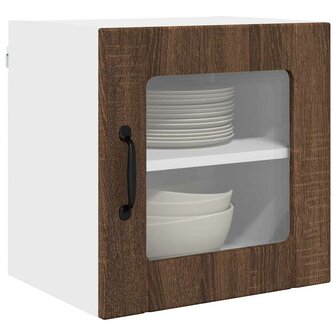 Keukenkast met plank Bruin Eiken 40 x 31 x 40 cm Bewerkt hout 3